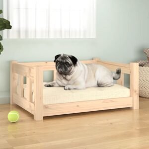 dog bed 65.5x50, solid pine wood