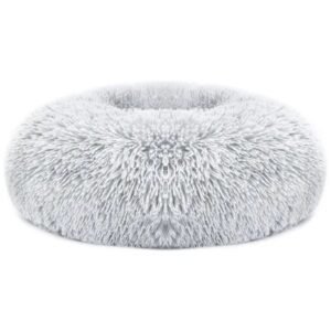 Pet Dog Bed Soft Warm Fleece Puppy Cat Bed Dog Cozy Nest Sofa Bed Cushion L Size
