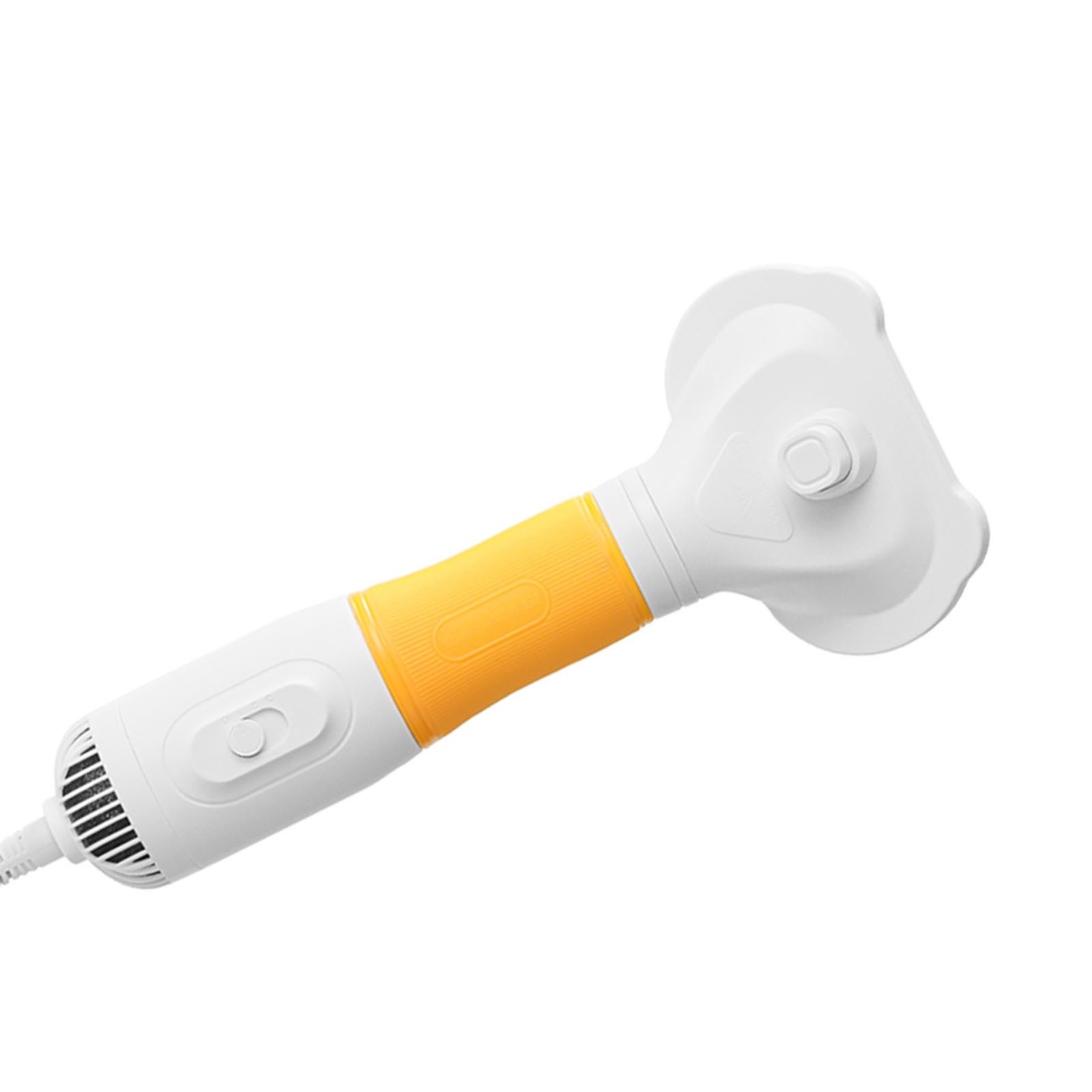 Pet Hair Dryer With Slicker Brush Low Noise 600W 3 Temperature Adjustable 3 In 1 Grooming Dog Blow Dryer For Cats Yellow - Image 2