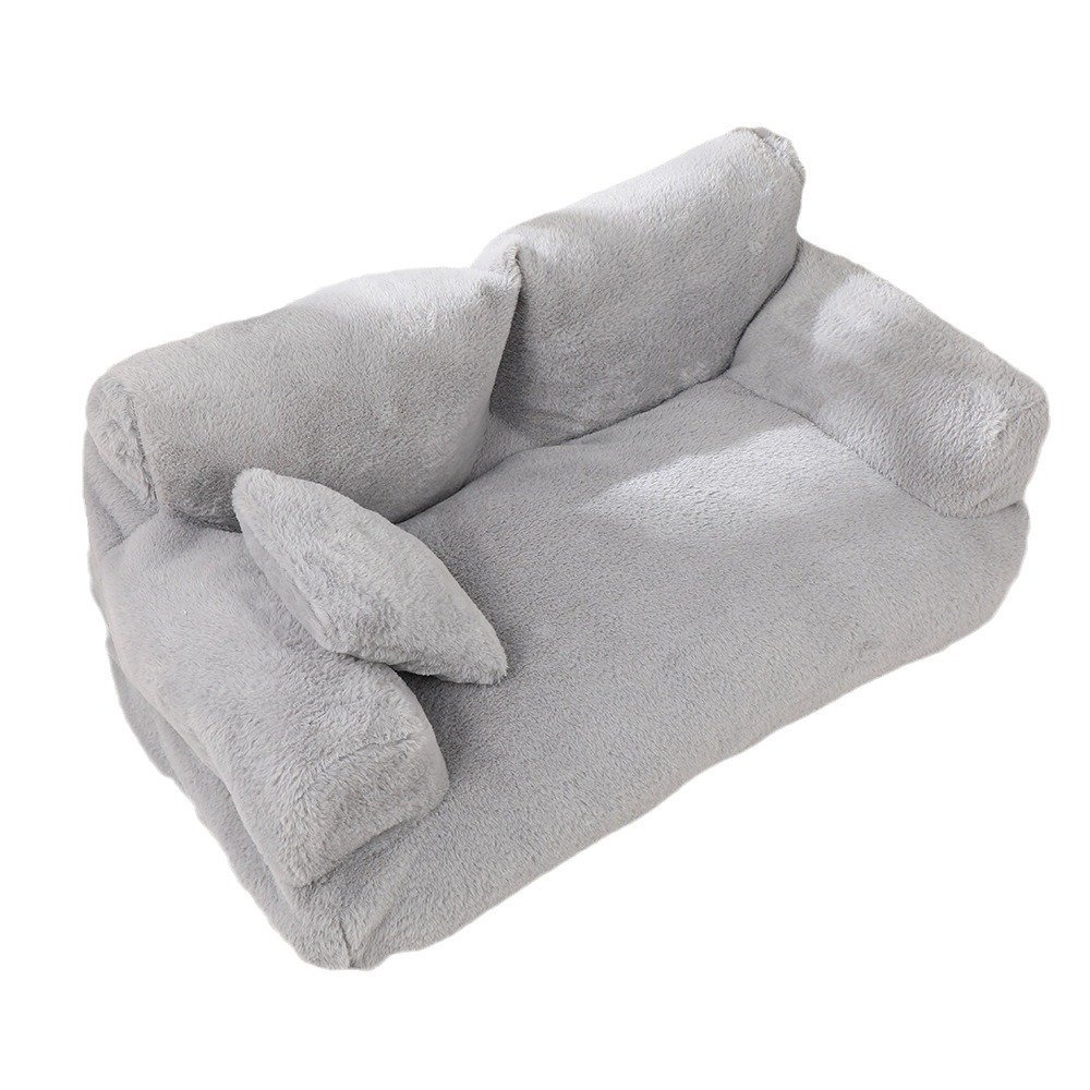 Warm Universal Rabbit Plush Pet Sofa Nest - Image 5
