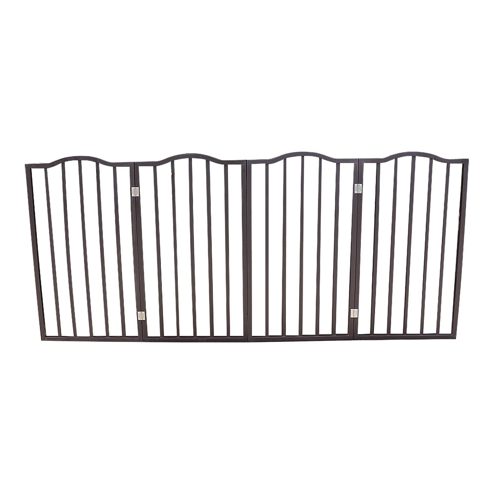 Pet Gate,Dog Gate For Doorways,Stairs Or House,standing, Folding,Arc Wooden - Image 4