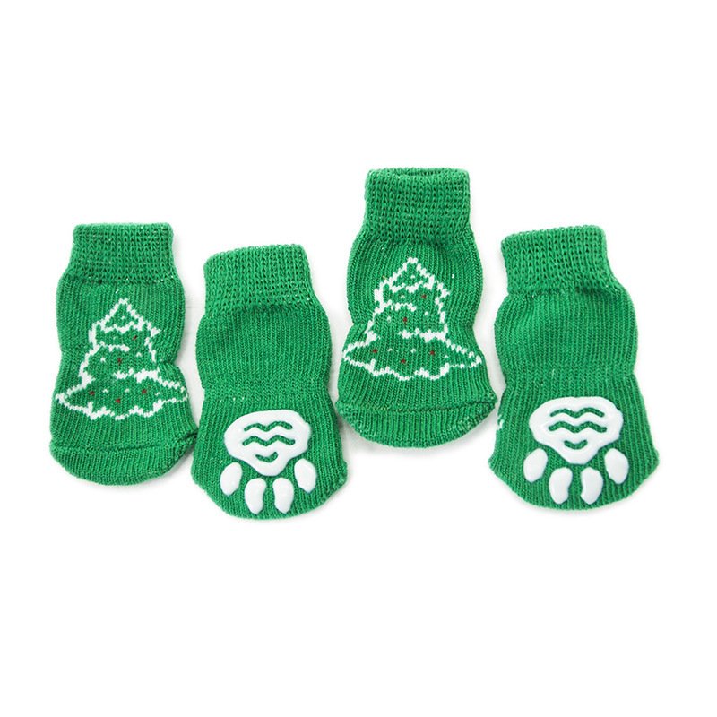 Dog socks, pet socks, non-slip cotton socks, dog foot covers - Image 4