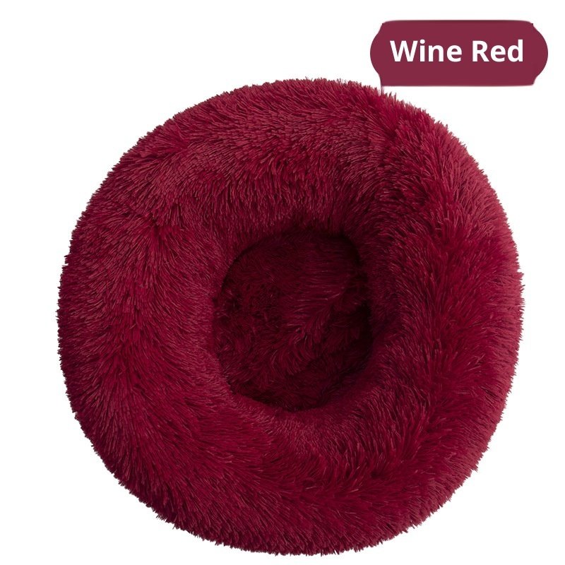 Cat Bed Dog Bed Plush Winter Warm Pet Supplies - Image 9