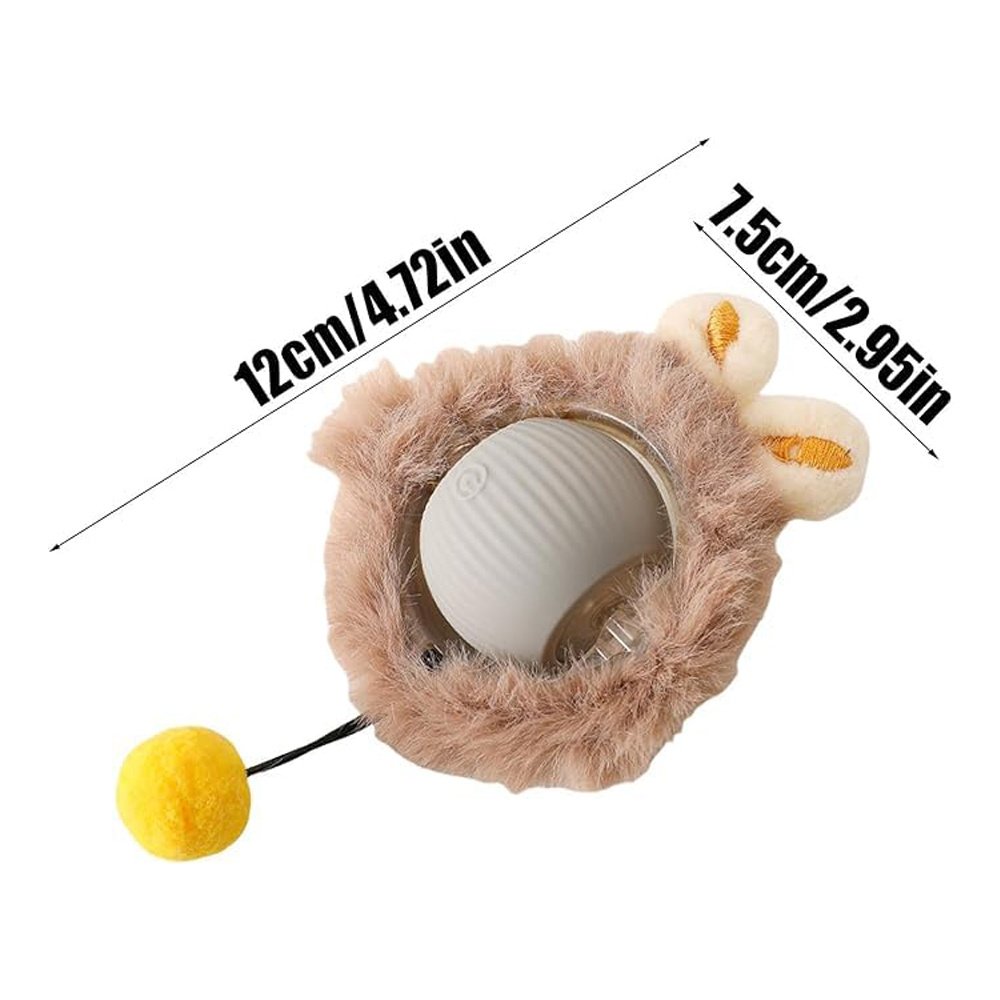 Electric Dog Cat Ball Toy,Indoor Large And Small Cat Dog Interactive Intelligent Rolling Pet Ball - Image 8
