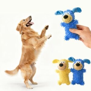 Screaming Dog Toy Blue Dog Teeth Cleaning Interactive Companion Vocal Cleaning Oral Sound Boredom Relief Toy Dog Christmas Gifts Dog Toys Dog Toy Dog Products