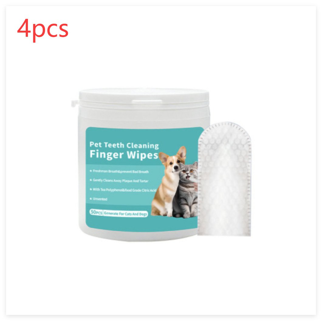 Disposable Pet Cleaning Products Teeth Cleaning Wipes Ear Care Fingertips Ear Mite Removal Cat And Dog Ear Cleaning Pet Products - Image 10