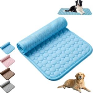Pet Ice Silk Pad - Summer Cooling Pad For Sofa, Breathable And Anti-slip, Anti-biting Dog Bed Ice Pad, Summer Coolness Dog Pad
