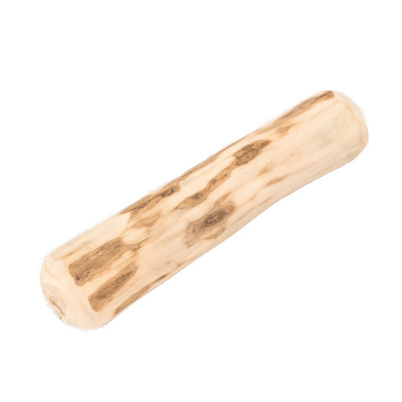 Natural Coffee Wood Pet Dog Bite Toy - Image 3