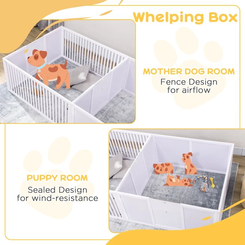 Whelping Box For Dogs Built For Mother's Comfort - Image 3