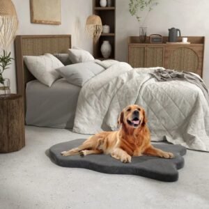 Orthopedic Dog Bed With Memory Foam Support For Large Dogs