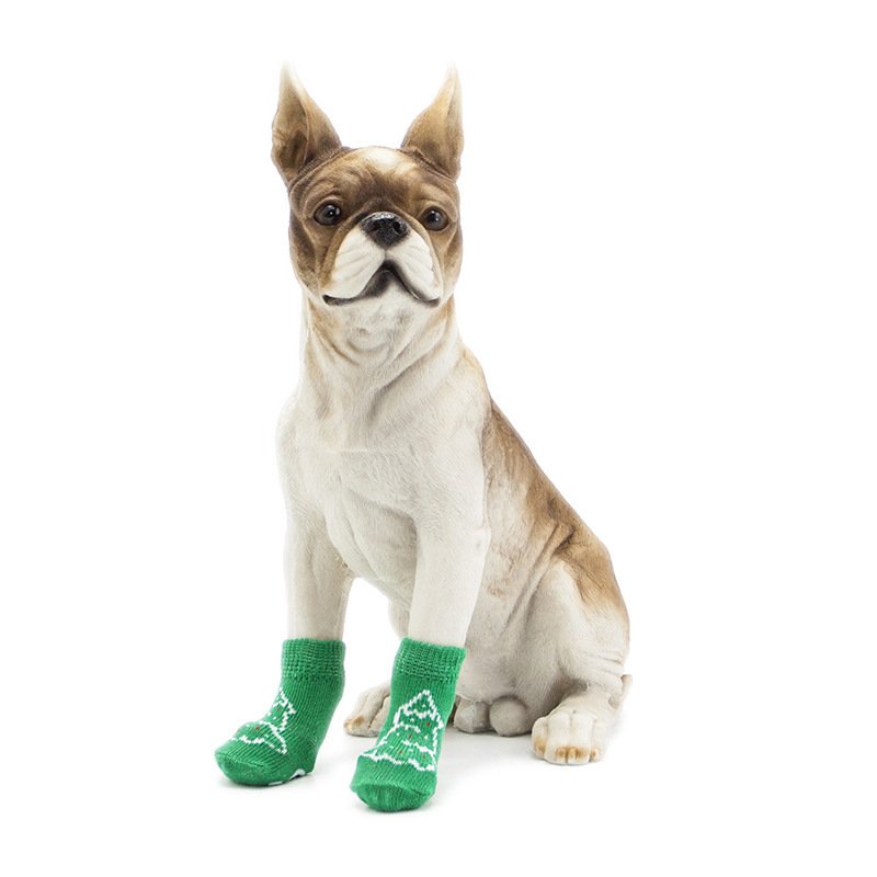 Dog socks, pet socks, non-slip cotton socks, dog foot covers - Image 3