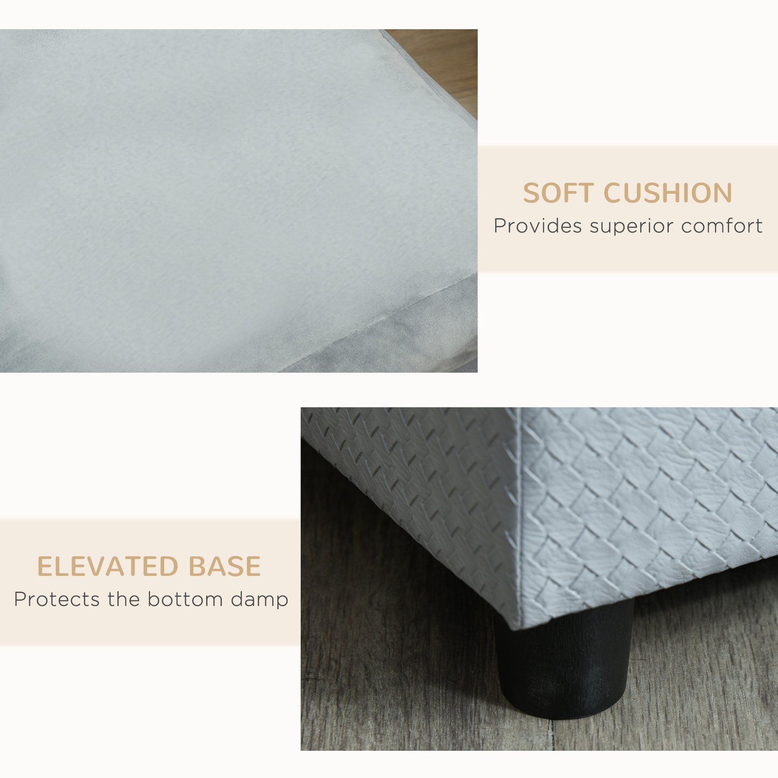 Luxury Fancy Dog Couch With Hidden Storage - Image 3