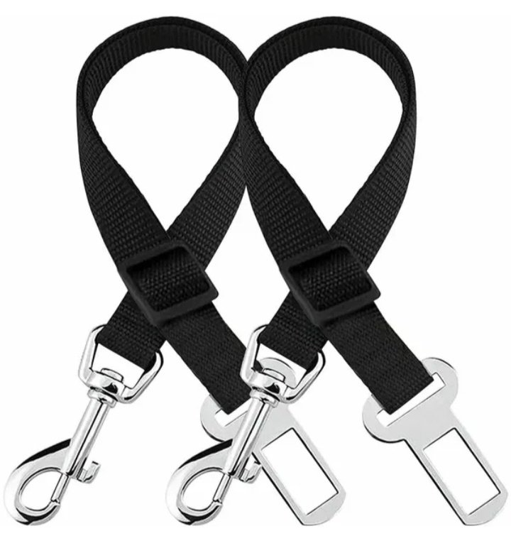 Heavy Duty Nylon Pet Safety Seat Belt Clip Adjustable Dog Vehicle Harness Lead