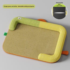 Dog House Summer Cooling Kennel Double-sided Dog Mat Cat Bed