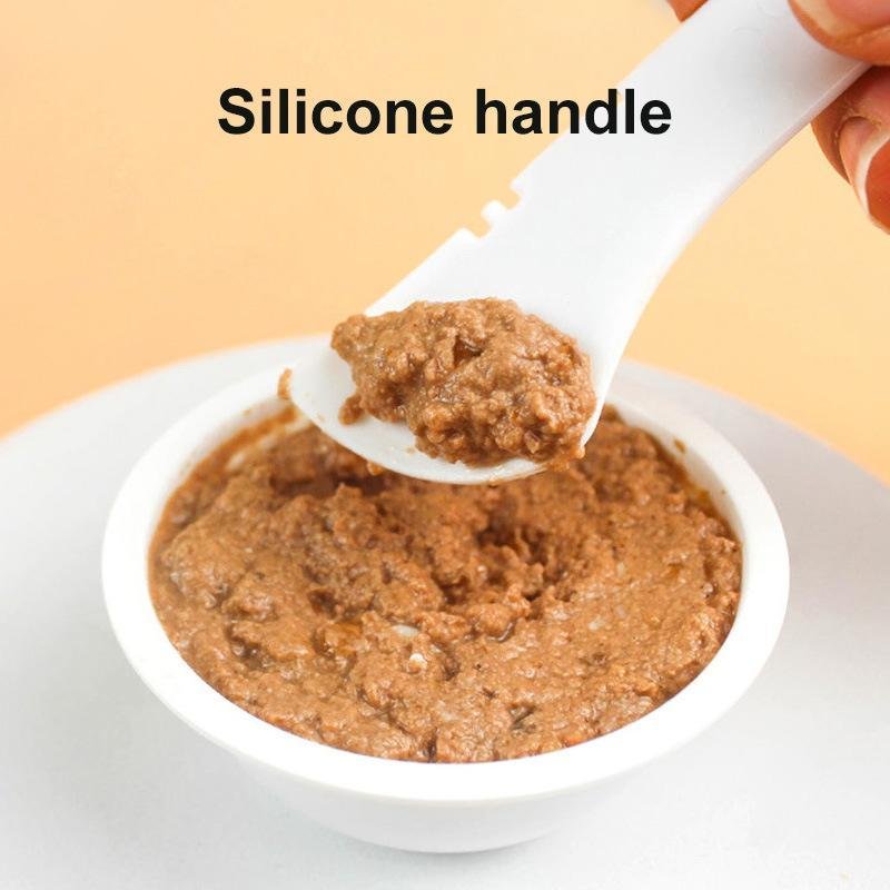 Pet Canned Spoon Jar Opener Puppy FeedingMixing Wet Dry Cat Dog Accessories FeederShovel Tableware Multifunction Pet CannedSpoon Jar Opener Puppy - Image 4