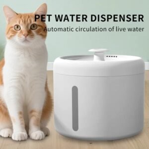 006 Circular Pet Water Dispenser, Silent Circulating Water, Filtered Clean, Large Capacity, No Leakage, Allowing Cats And Dogs To Drink With Peace Of Mind