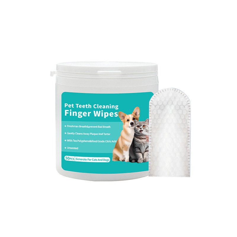 Disposable Pet Cleaning Products Teeth Cleaning Wipes Ear Care Fingertips Ear Mite Removal Cat And Dog Ear Cleaning Pet Products - Image 6