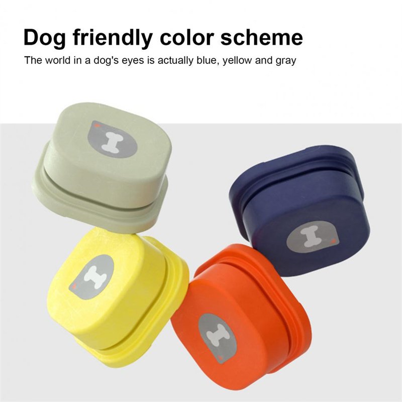 4 Colors Pet Communication Button One-click Prevent Physical Inactivity Recordable Dog Talking Button Toy Cat Toy Pet Products - Image 9