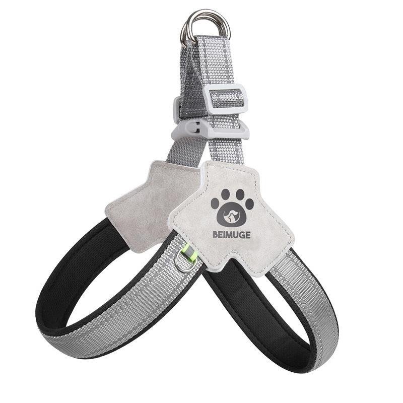 Pet Dog Cat Harness, Pet Harness With LeashSet, Adjustable Puppy Harness ComfortableReflective Easy Control Dog With Leather Leash,.No-Pull No Choke Pet Harness For TrainingWalking - Image 10