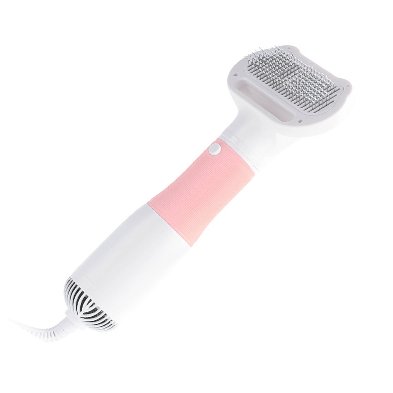 3 In 1 Pet Hair Dryer Brush Powerful Airflow Temperature Control Dog Blow Dryer For Home Use Pink - Image 3