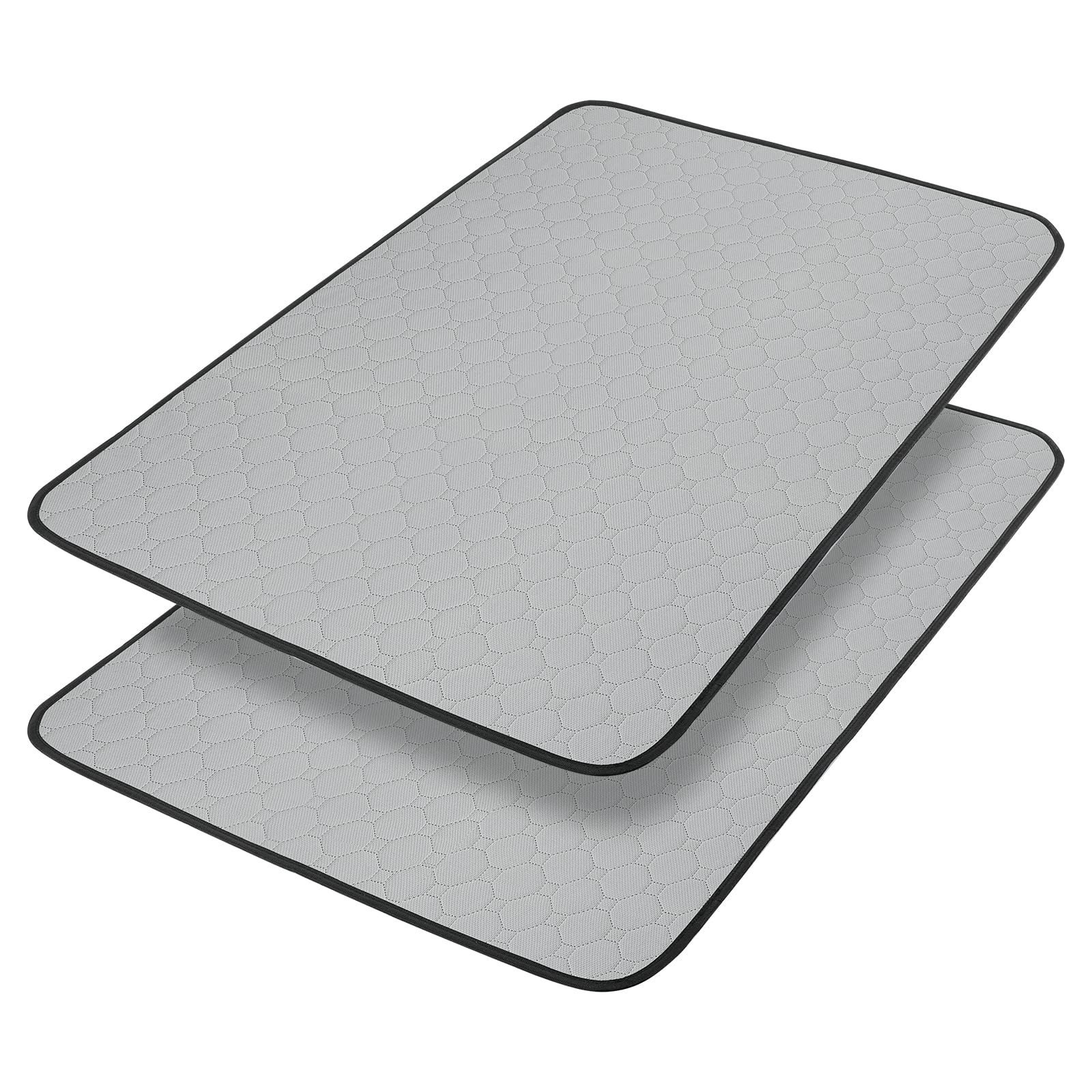Washable Dog Urine Pad, Waterproof Toilet Training Mat For Dogs, 89.5 X 59.2 Cm - 34.5 In X 23 In, Washable Urine Pad Non-Slip Diaper Pad, For Puppies And Cats, 2 Packs - Image 2