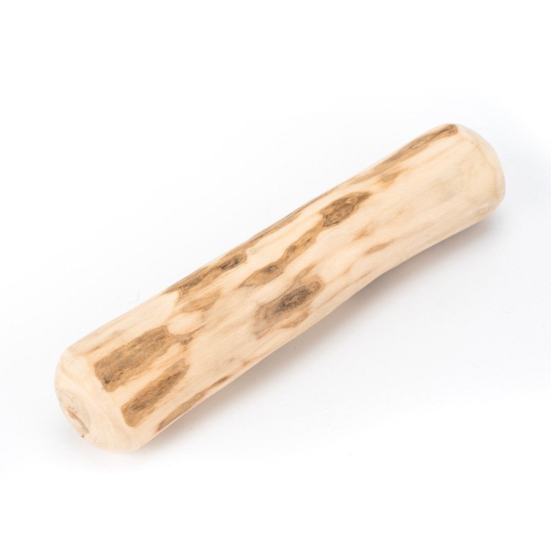 Natural Coffee Wood Pet Dog Bite Toy - Image 6