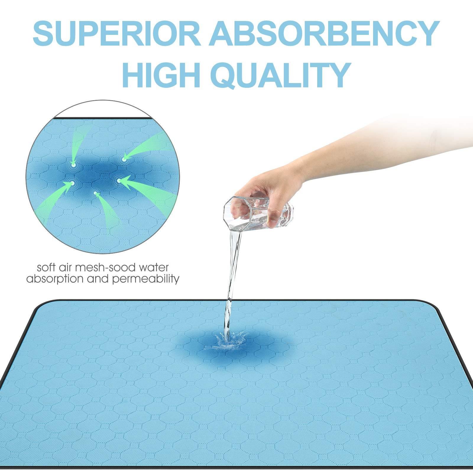 Washable Dog Urine Pad, Waterproof Toilet Training Mat For Dogs, 89.5 X 59.2 Cm - 34.5 In X 23 In, Washable Urine Pad Non-Slip Diaper Pad, For Puppies And Cats, 2 Packs - Image 6