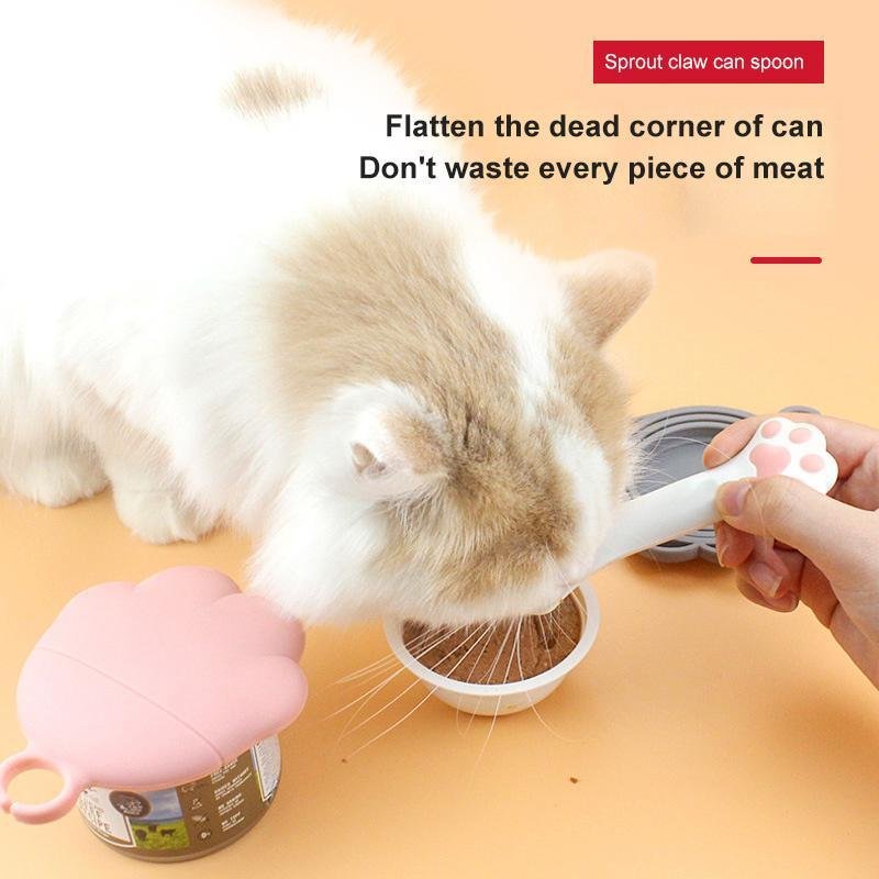 Pet Canned Spoon Jar Opener Puppy FeedingMixing Wet Dry Cat Dog Accessories FeederShovel Tableware Multifunction Pet CannedSpoon Jar Opener Puppy - Image 7