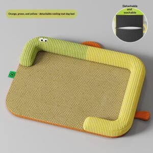 Dog House Summer Cooling Kennel Double-sided Dog Mat Cat Bed