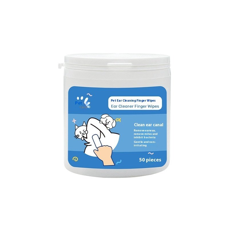 Disposable Pet Cleaning Products Teeth Cleaning Wipes Ear Care Fingertips Ear Mite Removal Cat And Dog Ear Cleaning Pet Products - Image 4