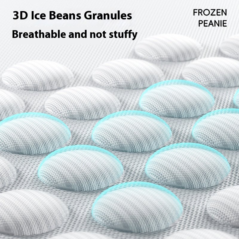 Oval Ice Silk Cooling Pet Bed For Cats And Small Dogs - Image 3