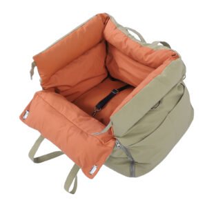 Car Pet Bed Portable Travel Outdoor Detachable Washable Pet Car Seat With Harness For Dogs Cats