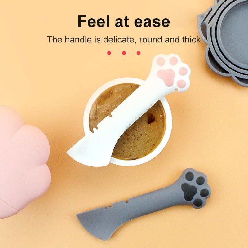 Pet Canned Spoon Jar Opener Puppy FeedingMixing Wet Dry Cat Dog Accessories FeederShovel Tableware Multifunction Pet CannedSpoon Jar Opener Puppy - Image 8