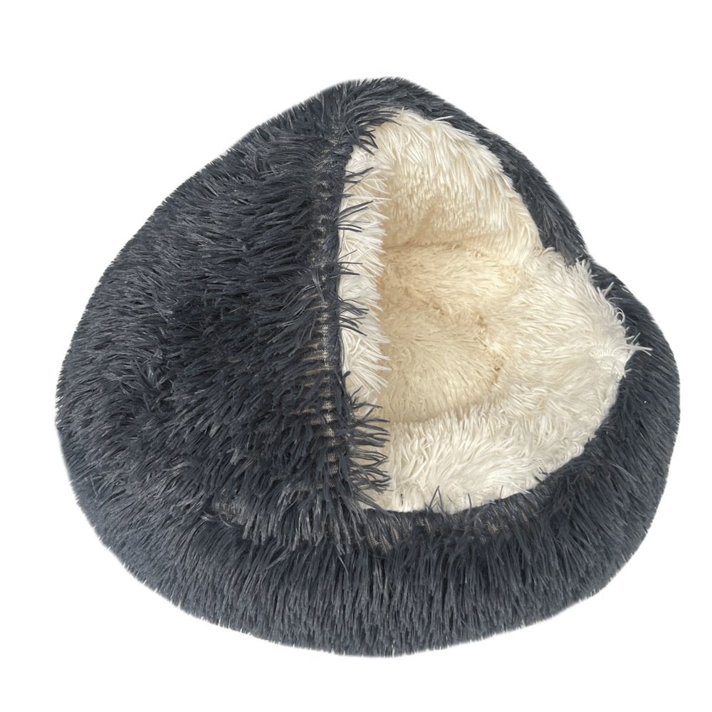 Pet Cat Bed Semi Enclosed Dog House - Image 10