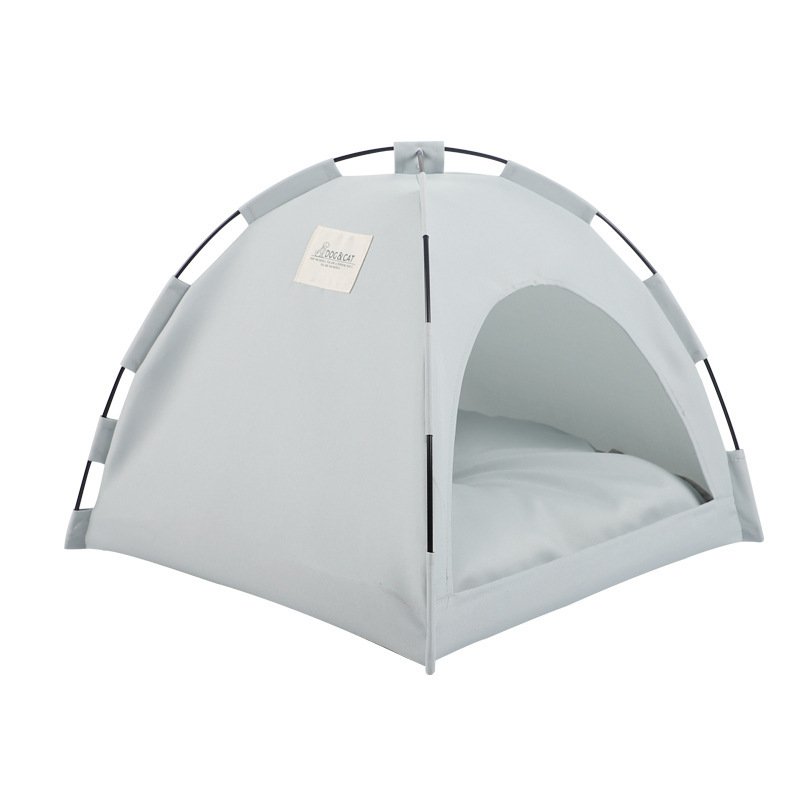 Cat Tent Cooling Mat Dog House Pet Sofa Camping Dog Bed With Cushion For Dog Kennel Indoor Cat Nest Cat Bed Pets Products - Image 6