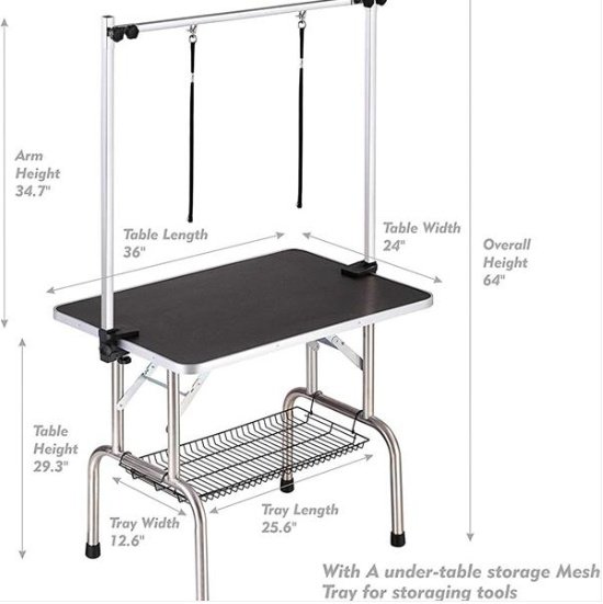 36 Inch Professional Pet Dog Grooming Table - Image 3