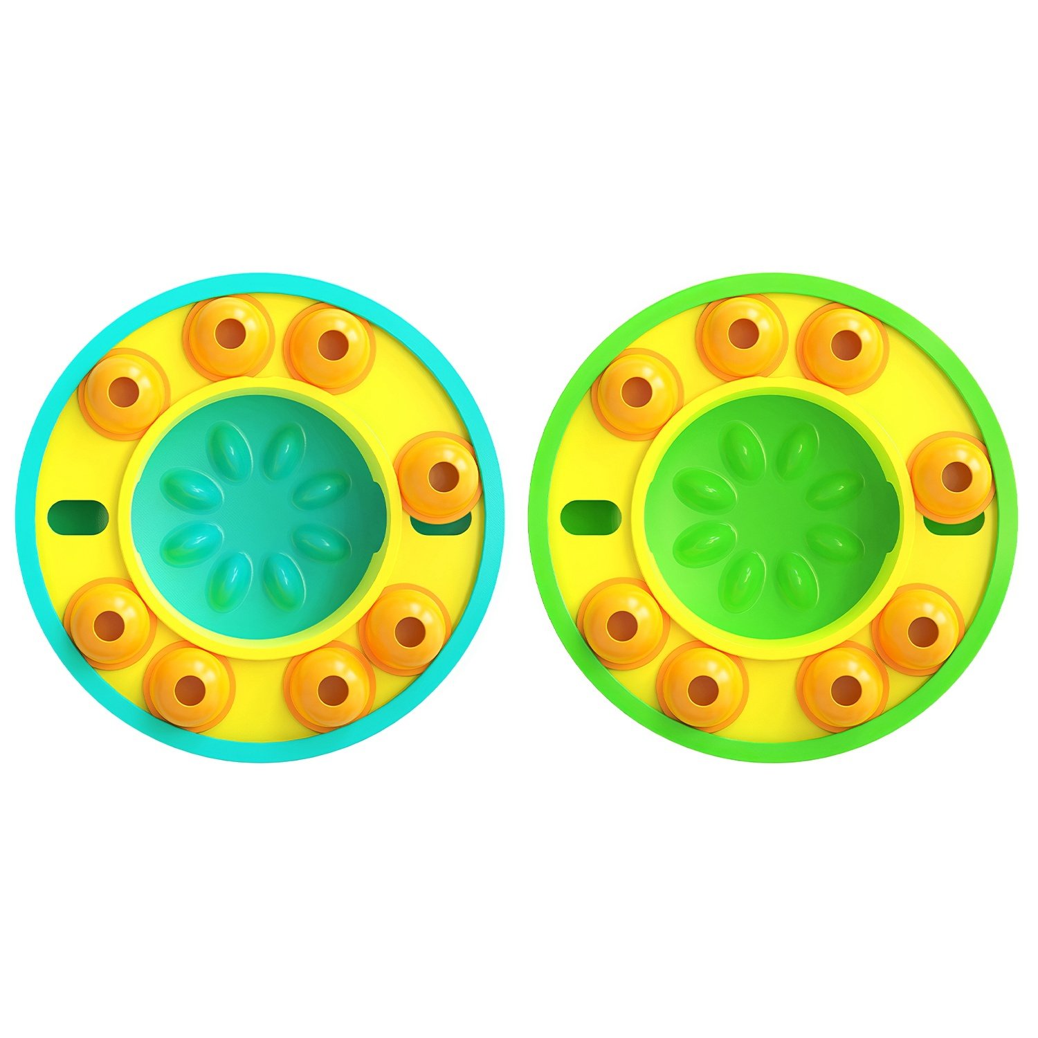 1Pc Dog Puzzle Food Feeder Slow Feeding Bowl Interactive Toy Dog Treat Dispensing Toy For IQ Training Mental Enrichment For Small Medium Large Dog Cat - Image 3