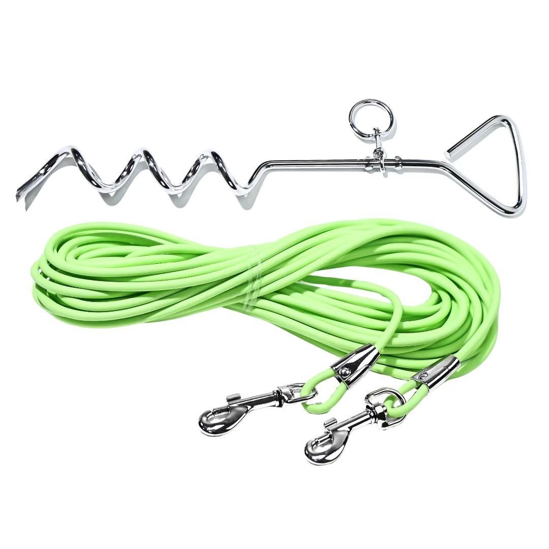 Ground Stake Fixed Dog Leash Allows Your Beloved Dog To Play More Freely - Image 8